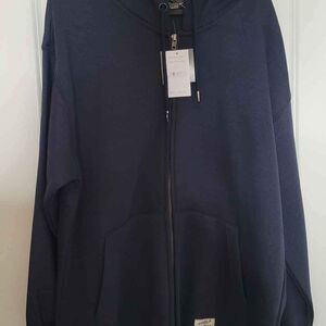 mens eddie bauer size large zip up sweatshirt